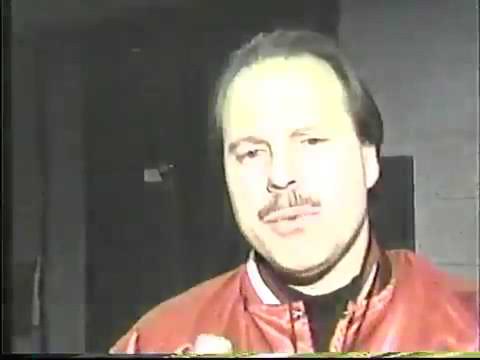 Дебютный матч и первый гол Игоря Кравчука в НХЛ. 27 февраля 1992