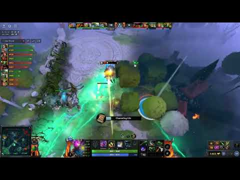 Yatoro - Slark Safelane vs Noone Nature's Prophet, V-Tune Windranger | Dota 2 7.32d Gameplay