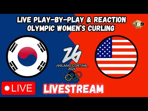 South Korea vs. USA | 2026 OLYMPICS LIVESTREAM | Women's Curling | LIVE
