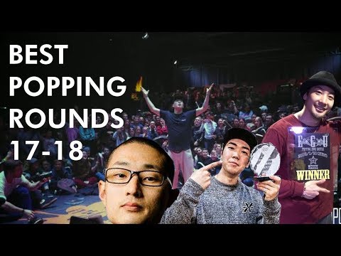 Best Popping Rounds 2018 | HOAN MT POP KITE JAYGEE SLIM BOOGIE DANDY POPPIN J