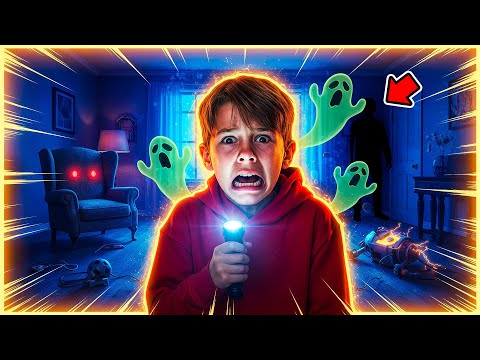 LITTLE BOY all alone at home at 3:00 AM (dangerous GHOST HOUR)😱