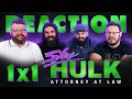 She-Hulk: Attorney at Law 1x1 REACTION!! 