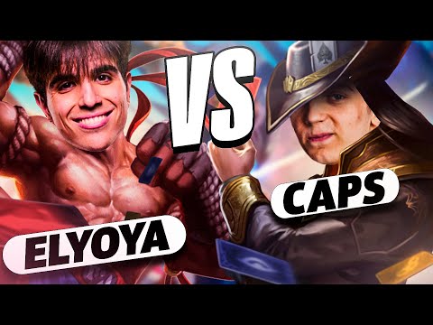 JUEGO CONTRA CAPS CON UN TROLL EN MI EQUIPO - LEE SIN | ELYOYA