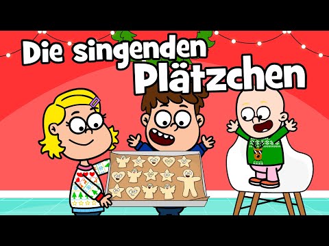 ♪ ♪ Kinderlied Weihnachtsbäckerei – Die singenden Plätzchen |  Hurra Kinderlieder | Weihnachtslieder