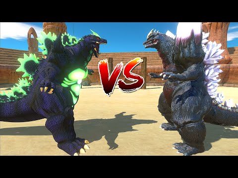 NEW UNIT | SUPER GODZILLA vs SPACE GODZILLA - Animal Revolt Battle Simulator