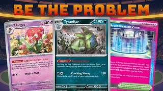 Tyranitar Item Lock: This Strategy Is BROKEN! | Pokemon TCG