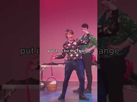 Christmas but make it… NAUGHTY 😈 #comedy #improvcomedy #shootfromthehip #funnyshorts #Christmas