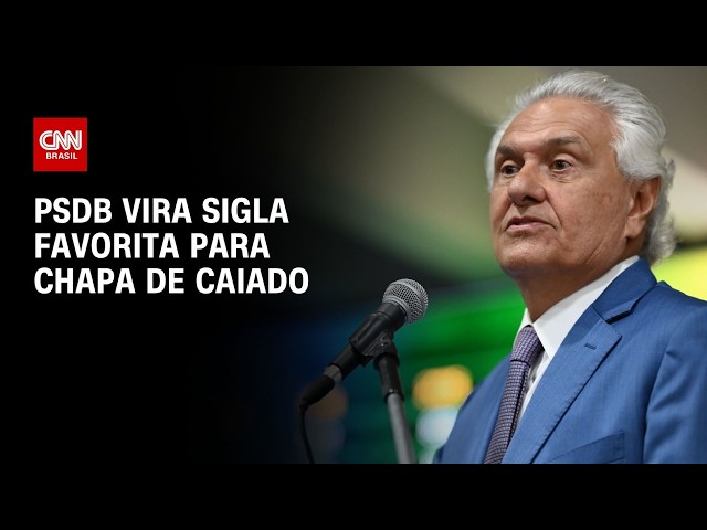 Eleições: PSDB vira sigla favorita para chapa de Caiado | CNN 360°