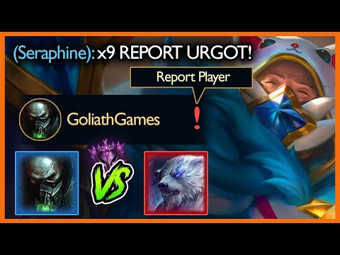 My team wanted to report me?! [Masters Urgot vs Volibear] - League of Legends