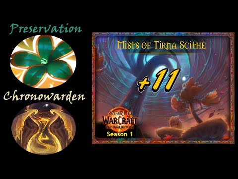 S1, +11 Mists of Tirna Scithe - Preservation/Chronowarden Evoker PoV (2024-10-11)