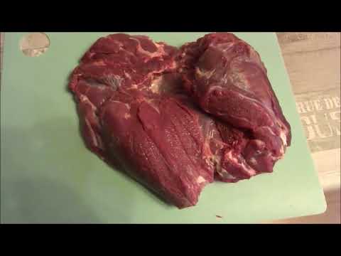 Ziegenschinken zubereiten