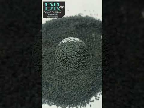 Natural black sesame seeds, for cooking, packaging type: loo...
