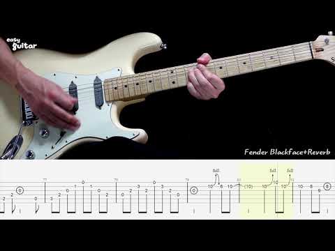 Eric Clapton - Wonderful Tonight With Tab (Slow Tempo)