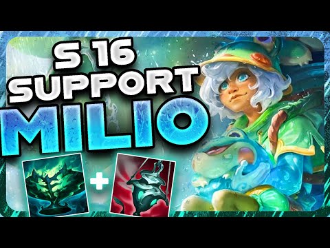 NEW SEASON 16 MILIO BUILD! | League of Legends