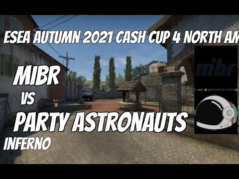 MIBR vs Party Astronauts Highlights / quarter-final at ESEA Autumn 2021 Cash Cup 4 North America