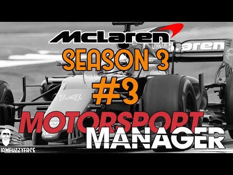 NEW ENGINE, CRASHES & MERCEDES BATTLE! - MCLAREN S03E03 - MOTORSPORT MANAGER F1 MOD