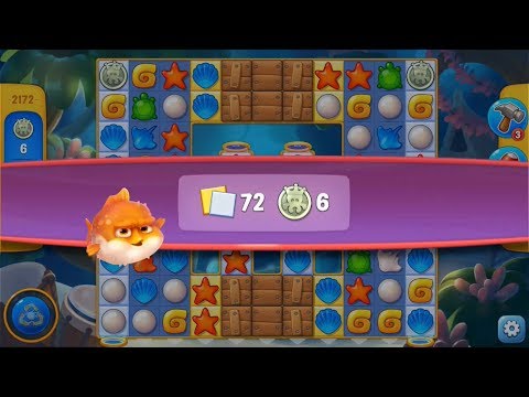 Fishdom. Hard Level 2172