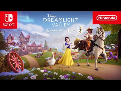 Disney Dreamlight Valley: Wishblossom Ranch – Expansion Announcement Trailer – Nintendo Switch