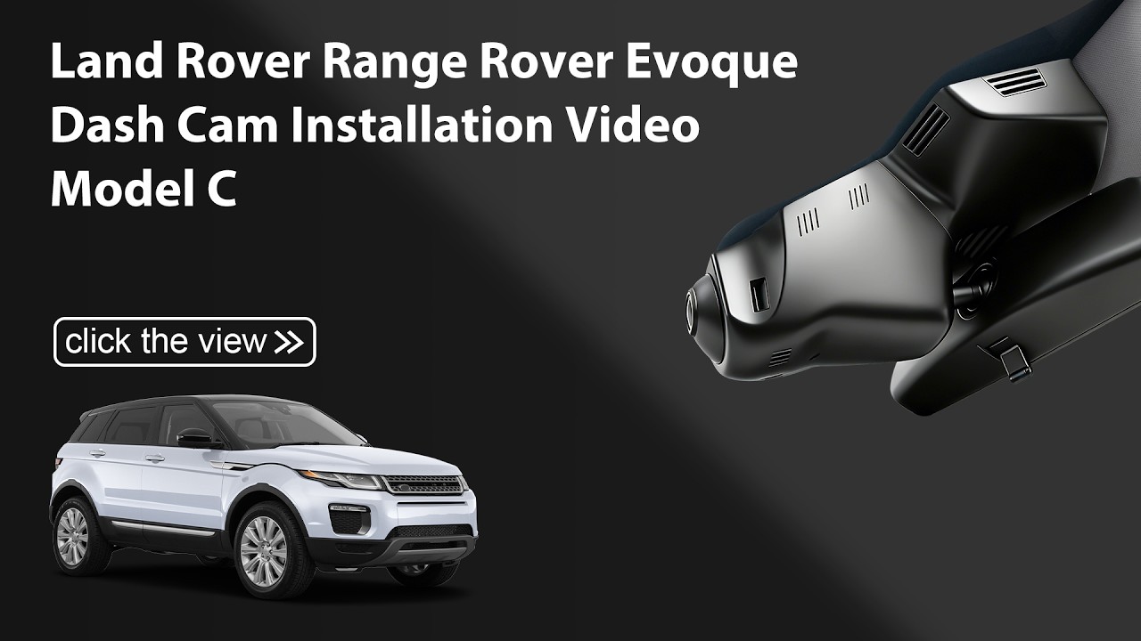  Land Rover Range Rover Evoque L538 (2016-2019) Mangoal OEM Dash Cam Installation | Model C (011B)