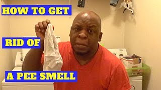 How to get rid of a pee smell in Clothes