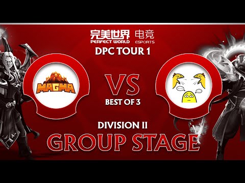 Team Magma vs YBB Gaming Game 1 (BO3) DPC 2021 China Tour 1 Division II