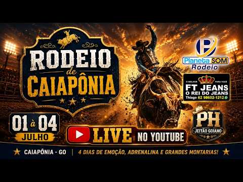 Rodeio Caiapônia GO 2026 PH Jeitão Goiâno 3º Round