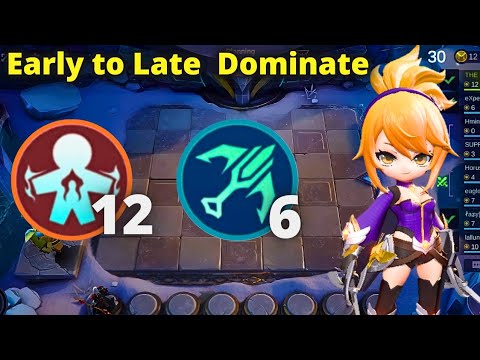 Fanny Metro Zero Early to Late Game Full Dominate | MLBB MAGIC CHESS GOGO BEST SYNERGY COMBO TERKUAT