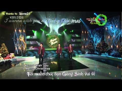 [X-mas PJ][Vietsub][19.12.2008] SS501 trio - Feliz Navidad