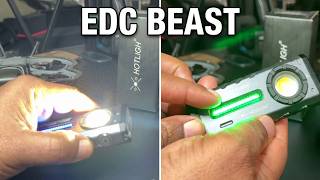 HOTLIGH Dual Power Rechargeable Flashlight