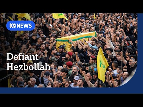 Defiant Hezbollah supporters mourn slain leader | ABC NEWS