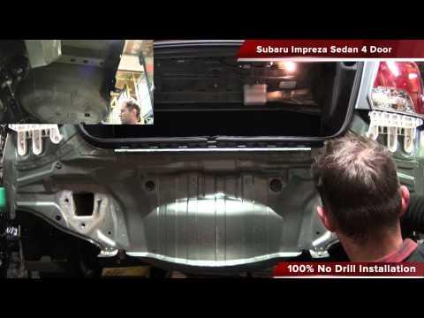 2012-2016 Subaru Impreza Sedan Invisi/Hidden Ecohitch® Trailer Hitch Installation-Torklift Central