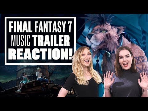 Final Fantasy VII Remake Music Video Trailer Reaction: Let's Watch Final Fantasy 7 Remake Trailer