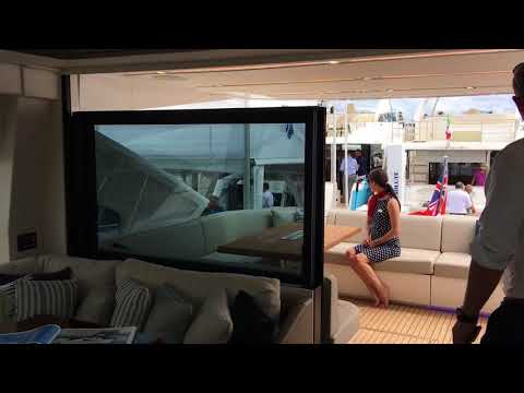 Targa 63 GTO - vitre arrière