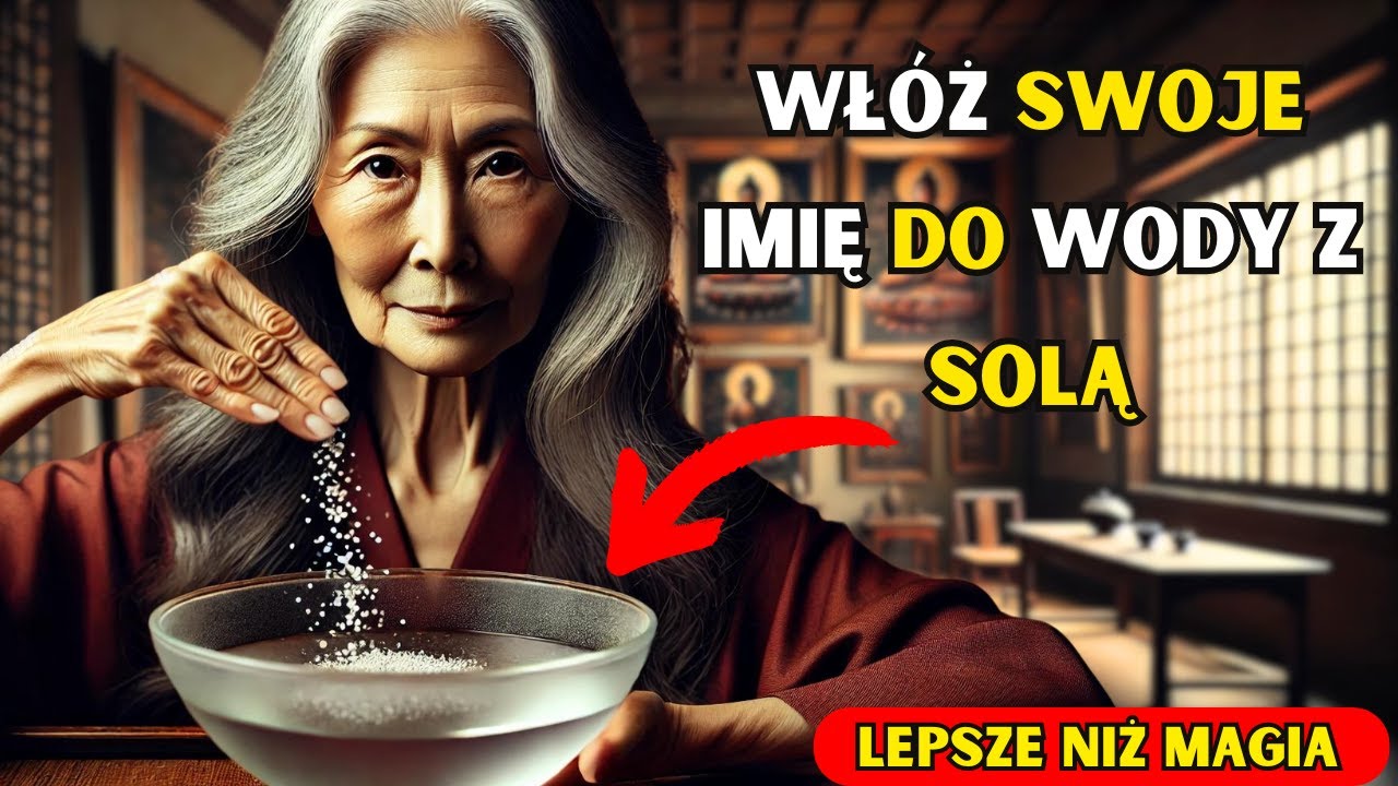 WŁÓŻ SWOJE IMIĘ DO WODY Z SOLĄ i przygotuj się na spełnienie wszystkich swoich pragnień