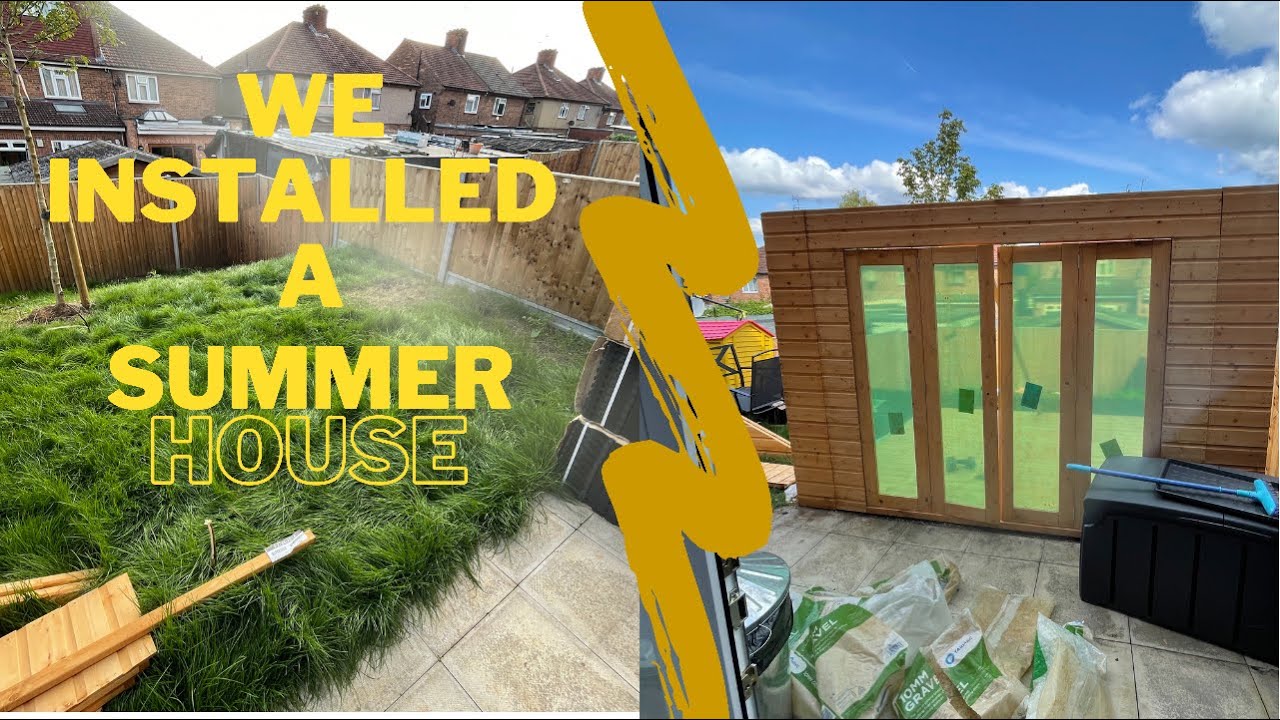 Watch video Mercia Vermont Summer House Delivery and Installation with Eco base Now Mercia Vermont Summer House Delivery and Installation with Eco base