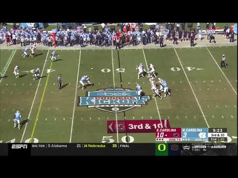 2019 USC vs UNC - Shi Smith 26 Yd Reception