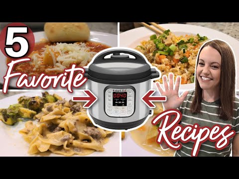 ⭐BEST OF⭐INSTANT POT RECIPES | 5 FAMILY FAVORITE INSTANT POT DINNERS