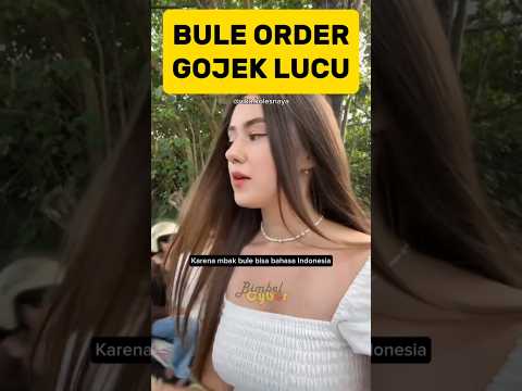 Bule Pesan Gojek Tapi Drivernya Malah Kaget #reaksibule