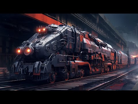 Star Wars Universe? Mad Max: Furiosa? Junkpunk? Yes, it's Scavengers! Worlds of Trains.