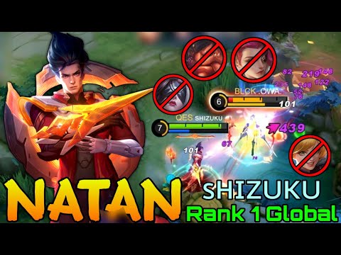 Jungler Natan Legendary Gameplay! - Top 1 Global Natan by sʜɪᴢᴜᴋᴜ - Mobile Legends