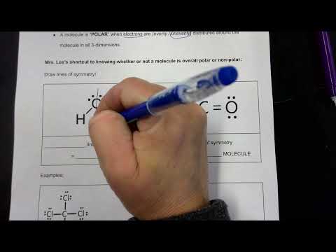 How to Use Bond Polarity and Symmetry to Determine Molecular Polarity
