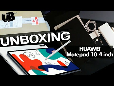UNBOXING Huawei Matepad 10.4 inch with 2 free gift l Unboxing channel