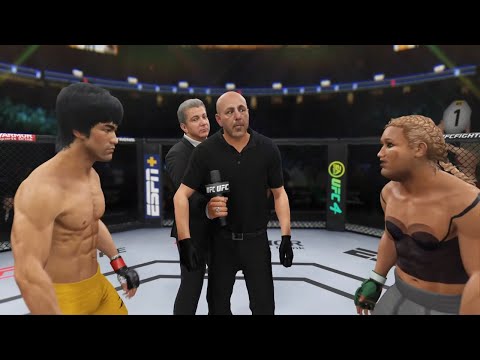 UFC4 | Bruce Lee vs No Name(EA Sports UFC 4)