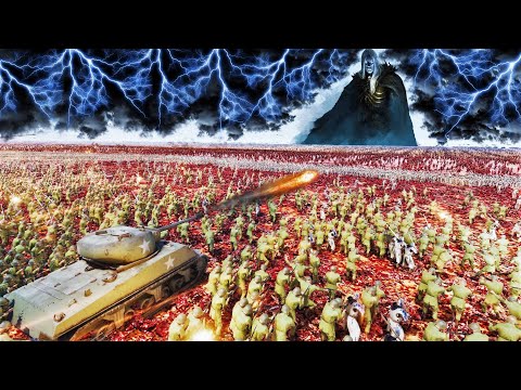 Can HUMANS defend Island against 5,000,000 Dark Lords Army! - UEBS 2 | EPIC BATTLE SIMULATOR 2