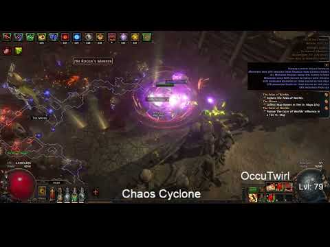 Chaos Cycloner Occultist - Pit of the Chimera @ lvl 78 - 3.19 Lake of Kalandra