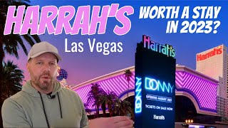 Watch THIS before you stay at Harrah's Las Vegas in 2023! Is this Caesars Rewards Hotel Worth It??