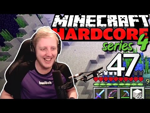 Minecraft Hardcore - S4E47 - "24hr STREAM FUN" • Highlights