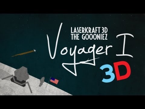 Laserkraft 3D & The Goooniez - Voyager 1 (3D Version) (official Video)