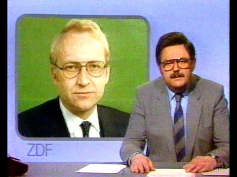 heute mit Gerhard Klarner, ZDF 14.4.1985 22.36 Uhr