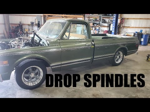 1971 C10 Drop Spindle Install